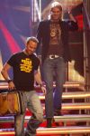 Aalsmeer 18 augustus 2006
Big Brother huis begint weer. alle bewoners vertrekken vanuit de studio naar het BB huis.
Tijn en Rik (r)
