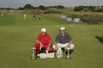 Zandvoort, 13 Augustus 2006
Finaledag Dutch KLM Open golf 2006
Tim Sluiter ( Beste amateur ) met Simon Dyson