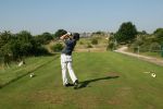 Zandvoort, 13 Augustus 2006
Finaledag Dutch KLM Open golf 2006
Tim Sluiter ( Beste amateur ) op hole 3