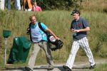 Zandvoort, 13 Augustus 2006
Finaledag Dutch KLM Open golf 2006
Tim Sluiter ( Beste amateur ) met zijn caddy