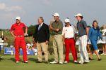 Zandvoort, 13 Augustus 2006
Finaledag Dutch KLM Open golf 2006
Tim Sluiter ( Beste amateur ) met Simon dyson, Richard Green, Damien McGrane en Robbie v Erven dorens