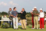 Zandvoort, 13 Augustus 2006
Finaledag Dutch KLM Open golf 2006
Tim Sluiter ( Beste amateur ) met Simon Dyson, Richard Green, Damien McGrane en Robbie v Erven Dorens