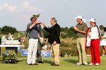 Zandvoort, 13 Augustus 2006
Finaledag Dutch KLM Open golf 2006
Tim Sluiter ( Beste amateur ) met Simon Dyson, Richard Green, Damien McGrane en Robbie v Erven Dorens