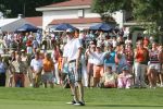 Molenschot, 22 Juli 2006
Golfclub Toxandria, Internationaal Golftoernooi Riverwoods 
Winnaar Tim Sluiter op de green van hole 18 maakt zijn birdieput
