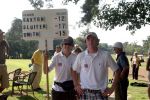 Molenschot, 22 Juli 2006
Golfclub Toxandria, Internationaal Golftoernooi Riverwoods 
Winnaar Tim Sluiter op de green van hole 18 bij het scorebord met - 17