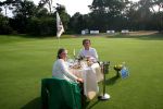 Molenschot, 22 Juli 2006
Golfclub Toxandria, Internationaal Golftoernooi Riverwoods 
Tim Sluiter en Christel Boeljon samen op de green van 18 voor de traditionele lunch voor de winnaars