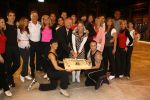 Utrecht 14 augustus 2006
Perspresentatie skating with the stars van sbs6.
Laura Vlasblom Leontien v Moorsel Klaas Wilting Marga Scheide Jody bernal hein Vergeer Maud idols Mari v d Ven Annemarie Thomas en Jaoa Varela. Tina Nijkamp en de direkteur van Holiday on ice