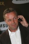 Amsterdam, 12 Juli 2006
Presentatie nieuw GSM Toestel type van Samsung X820 i.s.m. met Oger.  Tjerk Bogstra