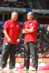 Eindhoven, 31 Juli 2006
Jaarlijkse Open Dag bij PSV met 27.000 toeschouwers
Tonny Bruins Slot samen met Jan Wouters