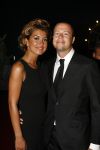 Hilversum 13 mei 2006
Coiffure awards in studio 21.
Valerie Zwikker met haar nieuwe vriend Chiel.
Peter Smulders bv