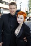 Hilversum 13 mei 2006
Coiffure awards in studio 21.
Victoria Koblenko met vriend.
Peter Smulders bv