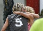 Bloemendaag 22 juli 2006
Optreden Hudson 5 met als zanger Chris Zegers bij Woodstock.
  Wendy v Dijk en Chris kussend
Peter Smulders bv