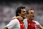 Amsterdam 13 augustus 2006
AJAX-PSV 3-1 om de Johan Cruyffschaal in de arena.
Kenneth Perez blij na de 2-1 en Wesley Sneijder
Peter Smulders bv