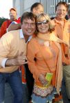 Frankfurt 21 juni 2006
Nederland Argentinie tijdens de WK in duitsland.
Willeke Alberti en Johan Westermeijer