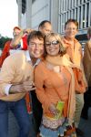Frankfurt 21 juni 2006
Nederland Argentinie tijdens de WK in duitsland.
Willeke Alberti en Johan Westermeijer