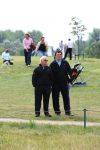 Halfweg, 4 Augustus 2006
Eerste ronde NK Strokeplay Heren op golfbaan 
Een van de kijkers, voetbalcoach/analiticus Willem v Hanegem
