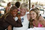 Ibiza 27 juli 2006
 Wim Kieft met dochter en patty Brard  op Ibiza.