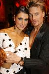 Hilversum 13 mei 2006
Finale Dancing with the stars.
Winston Post  met een horloge