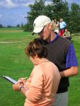 Halfweg, 5 Augustus 2006
Tweede ronde NK Strokeplay Heren op golfbaan 
Wouter de Vries