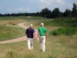 Halfweg, 5 Augustus 2006
Tweede ronde NK Strokeplay Heren op golfbaan 
FSander v Duijn en Wouter de Vries