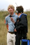 Zandvoort, 13 augustus 2006
KLM Dutch Golf Open 2006 Kennemer golfclub
Wouter de Vries wordt geintervieuw door Jeroen Stevens voor de radio