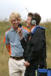 Zandvoort, 13 augustus 2006
KLM Dutch Golf Open 2006 Kennemer golfclub
Wouter de Vries wordt geintervieuwd door Jeroen Stevens