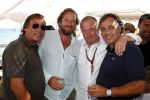 St Tropez 3 augustus 2007
Jan des Bouvrie viert zijn 65 e verjaardag bij Tropezina . Theo Diets Aad Ouborg Harry Mens en Herman Heinsbroek