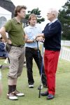 Zandvoort 18 augustus 2007
Beau v Erven Dorens met korte broek en pet golfend  tijdens Charity challenge tijdens KLM open. Beau met Pieter v Vollenhoven