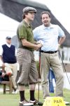 Zandvoort 18 augustus 2007
Beau v Erven Dorens met korte broek en pet golfend  tijdens Charity challenge tijdens KLM open.