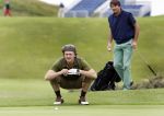 Zandvoort 18 augustus 2007
Beau v Erven Dorens met korte broek en pet golfend  tijdens Charity challenge tijdens KLM open.