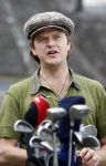 Zandvoort 18 augustus 2007
Beau v Erven Dorens met korte broek en pet golfend  tijdens Charity challenge tijdens KLM open.