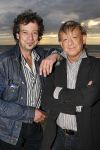 Noordwijk 15 augustus 2007
Tros zomerfeest bij hotels van Oranje . Benny Neyman met partner Hans