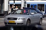 Amsterdam 22 augustus      
2007
Mariska Hulscher haar ex Bert met zijn dochtersz in audi cabrio