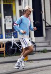 Amsterdam 9 augustus 2007
Chris Zeegers hard aan het lopen .