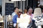 Cannes 4 augustus 2007
Connie Breukhoven met Hans Shanne en Marvin op vakantie in Cannes.