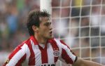 Eindhoven, 25 Augustus 2007 Eerste thuiswedstrijd Seizoen 2007/2008 PSV-NEC, eindstand 5-0
Danko Lazovic blijmet zijn eerste doelpunt voor PSV