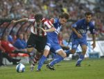 Eindhoven, 25 Augustus 2007 Eerste thuiswedstrijd Seizoen 2007/2008 PSV-NEC, eindstand 5-0
Danko Lazovic goed voor zijn eerste 2 doelpunten in dienst van PSV was moeilijk te stoppen of alleen via overtredingen