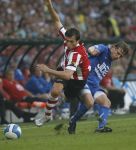 Eindhoven, 25 Augustus 2007 Eerste thuiswedstrijd Seizoen 2007/2008 PSV-NEC, eindstand 5-0
Danko Lazovic goed voor zijn eerste 2 doelpunten in dienst van PSV was moeilijk te stoppen of alleen via overtredingen