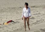 Bergen aan Zee 31 juli 2007
Youp van t Hek en zjn vrouw Debbie Petter op het strand.