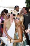 St Tropez 3 augustus 2007
Jan des Bouvrie viert zijn 65 e verjaardag bij Tropezina . Estelle Gullit met Monique
Peter Smulders bv
