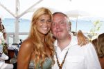 St Tropez 3 augustus 2007
Jan des Bouvrie viert zijn 65 e verjaardag bij Tropezina . Estelle Gullit met Harrie Mens
Peter Smulders bv