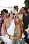 St Tropez 3 augustus 2007
Jan des Bouvrie viert zijn 65 e verjaardag bij Tropezina . Estelle Gullit met Monique
Peter Smulders bv