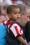 Eindhoven, 25 Augustus 2007 Eerste thuiswedstrijd Seizoen 2007/2008 PSV-NEC, eindstand 5-0
Flavio Gomes, zoontje van doelman Gomes