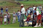 Noordwijk, 24 Juli 1992
Dutch Open Golf 1992 Heineken Open 1992
Op de Noordwijkse golfclub
Greg Norman