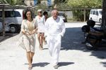 St Tropez 3 augustus  2007
Harrie Mens met zijn dochters Marlous Suze en ex vrouw Suze.
