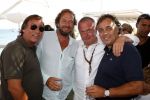 St Tropez 3 augustus 2007
Jan des Bouvrie viert zijn 65 e verjaardag bij Tropezina . Theo Diets Aad Ouborg Harry Mens en Herman Heinsbroek