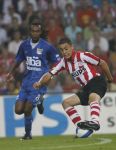 Eindhoven, 25 Augustus 2007 Eerste thuiswedstrijd Seizoen 2007/2008 PSV-NEC, eindstand 5-0
Ismail Aissati