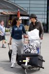 Schiphol 6 augustus 2007
Jan Smit en Yolanthe Cabau v Kasbergen komen terug op schiphol van hun reis naar India de Malediven en New York.
Peter Smulders bv