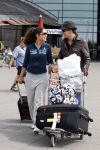 Schiphol 6 augustus 2007
Jan Smit en Yolanthe Cabau v Kasbergen komen terug op schiphol van hun reis naar India de Malediven en New York.
Peter Smulders bv