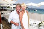 St Tropez 3 augustus 2007
Jan des Bouvrie viert zijn 65 e verjaardag bij Tropezina .